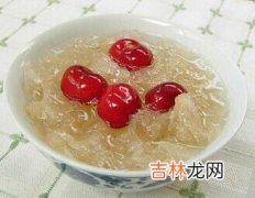 银耳樱桃粥的制作方法