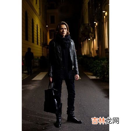 时尚男人的时黑色品位