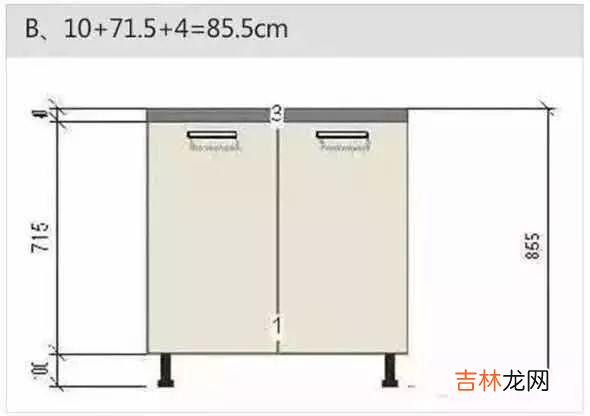 常用橱柜设计尺寸大全 橱柜尺寸一般是多少