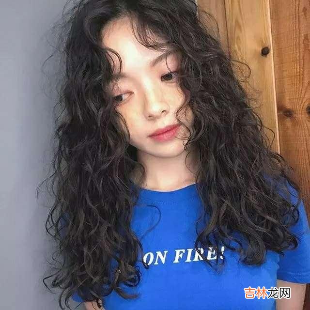 羊毛卷发型图片女/适合什么发型和脸型