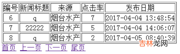 php实现分页效果的示例-PHP教程