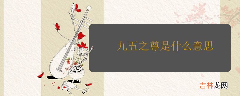 九五之尊是什么意思