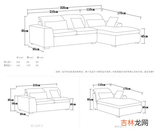 各类沙发标准尺寸 沙发有没有标准的尺寸