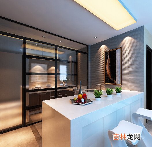 厨房推拉门图片-厨房推拉门装修效果图