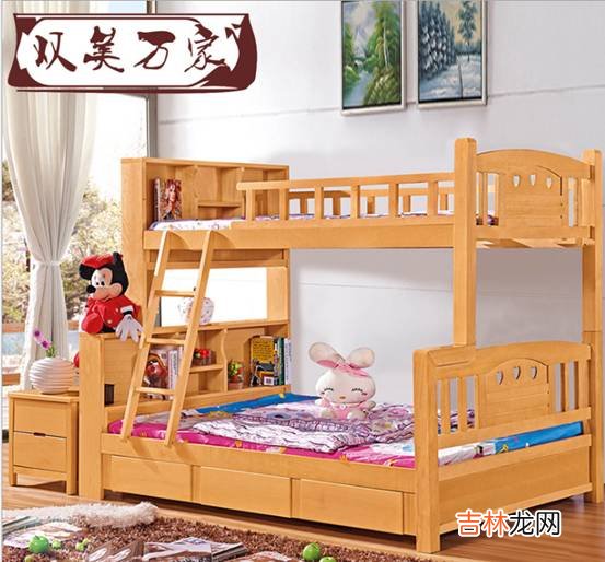 实木双层床图片及价格