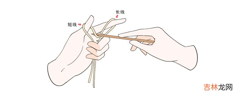 元宝针帽子织法