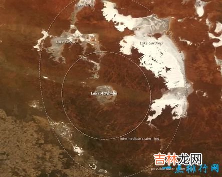 世界上最大陨石坑 直径达300公里