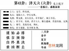 夬卦 周易第43卦:泽天夬 求恋爱姻缘、婚姻感情、工作事业运势