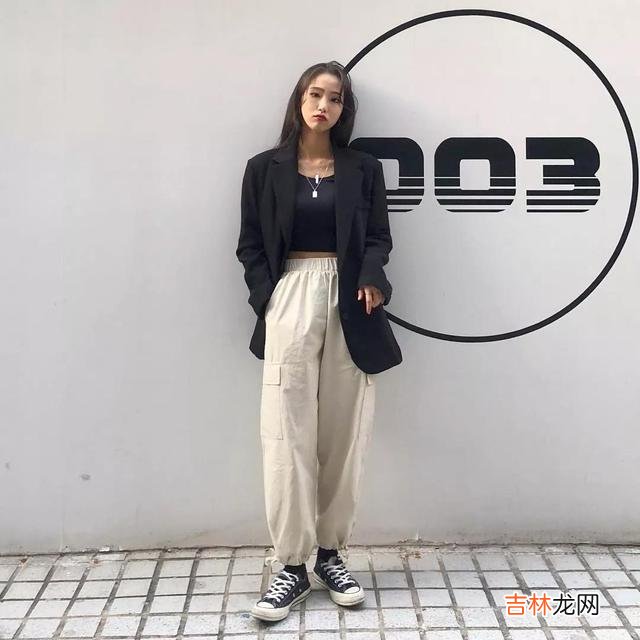 工装风格衣服搭配图片