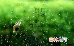 五行取名：2020鼠年雨水出生的男孩八字缺木起名