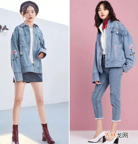牛仔外套搭配什么颜色的打底衣?
