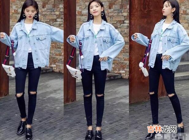 牛仔外套搭配什么颜色的打底衣?