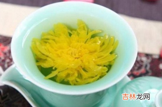 菊花茶为什么会变绿色能喝吗