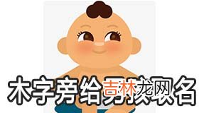 带木字旁怎么给男孩取名