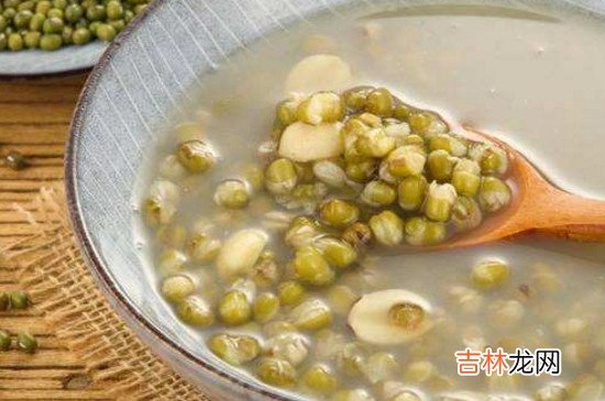 绿豆汤绿色和红色区别