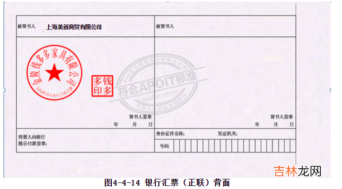 银行汇票背面的填写样本 银行汇票样本模板