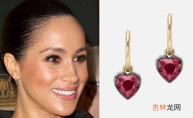 梅根王妃这回有心了,佩戴订婚耳环参加葬礼:女王奶奶送的!