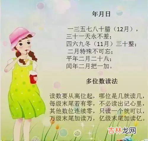 这些小学数学基础知识顺口溜，让孩子越学越自信！