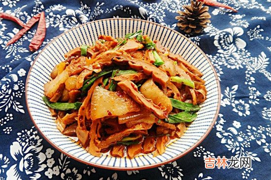 回锅肉能炒豆腐皮吗