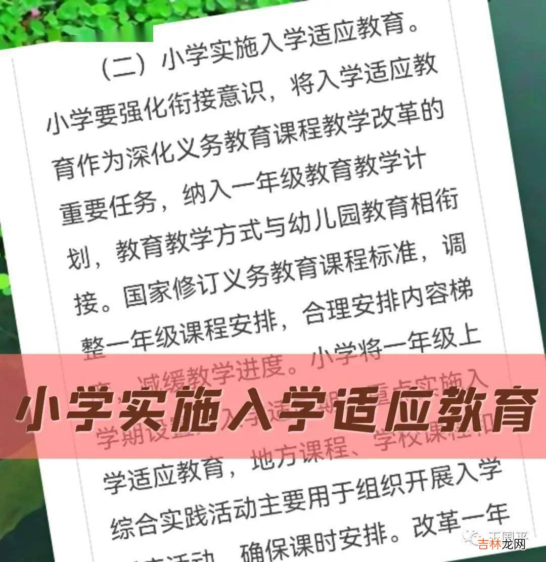 王国平：是该说“幼小迎接”了