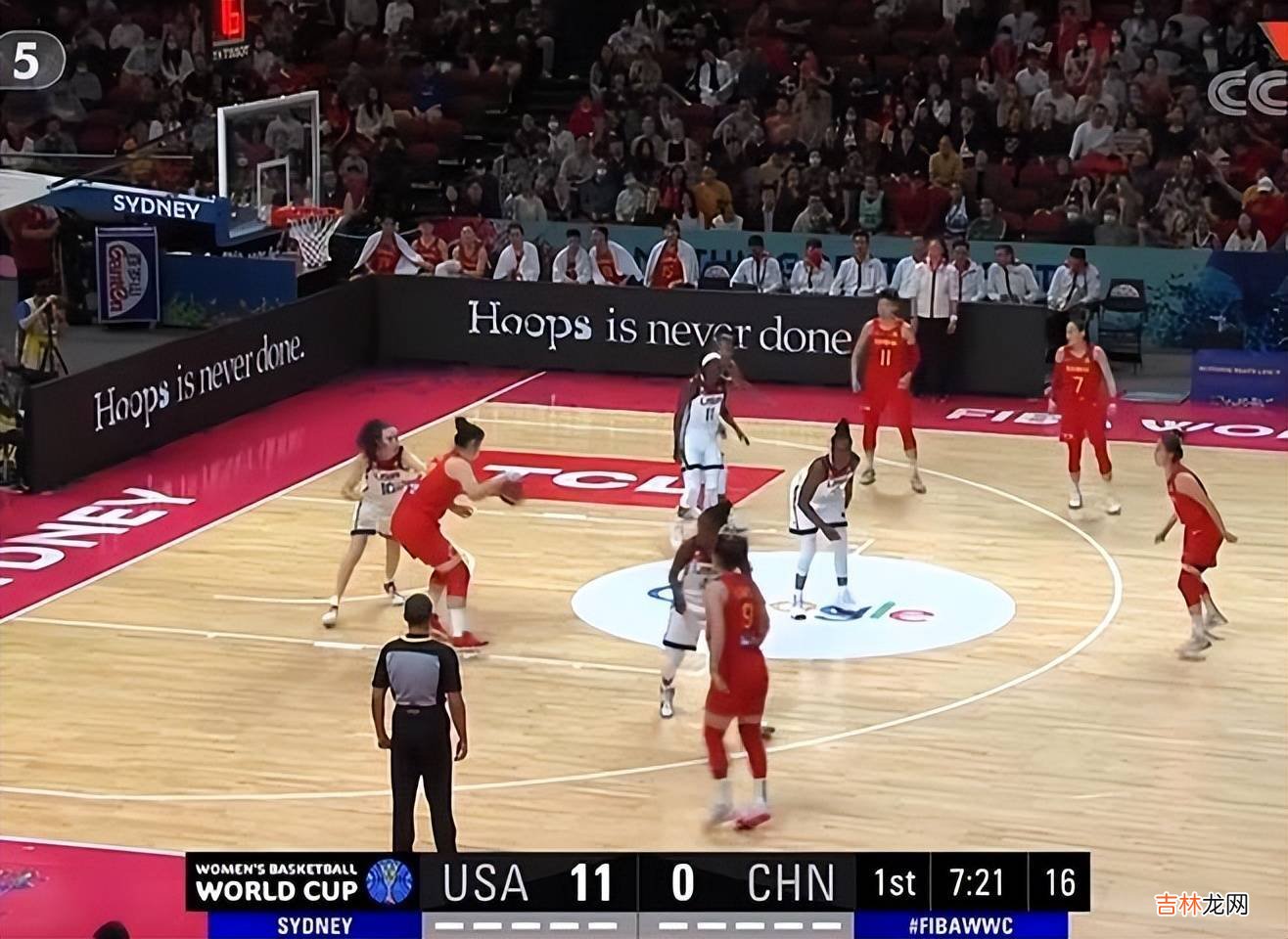 0-11！中国女篮开局不利，郑薇变阵逼出最强美国队，韩旭老大遭弃用