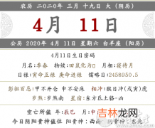 专业八字测试,2020年农历三月十九的黄历如何，是吉日吗？