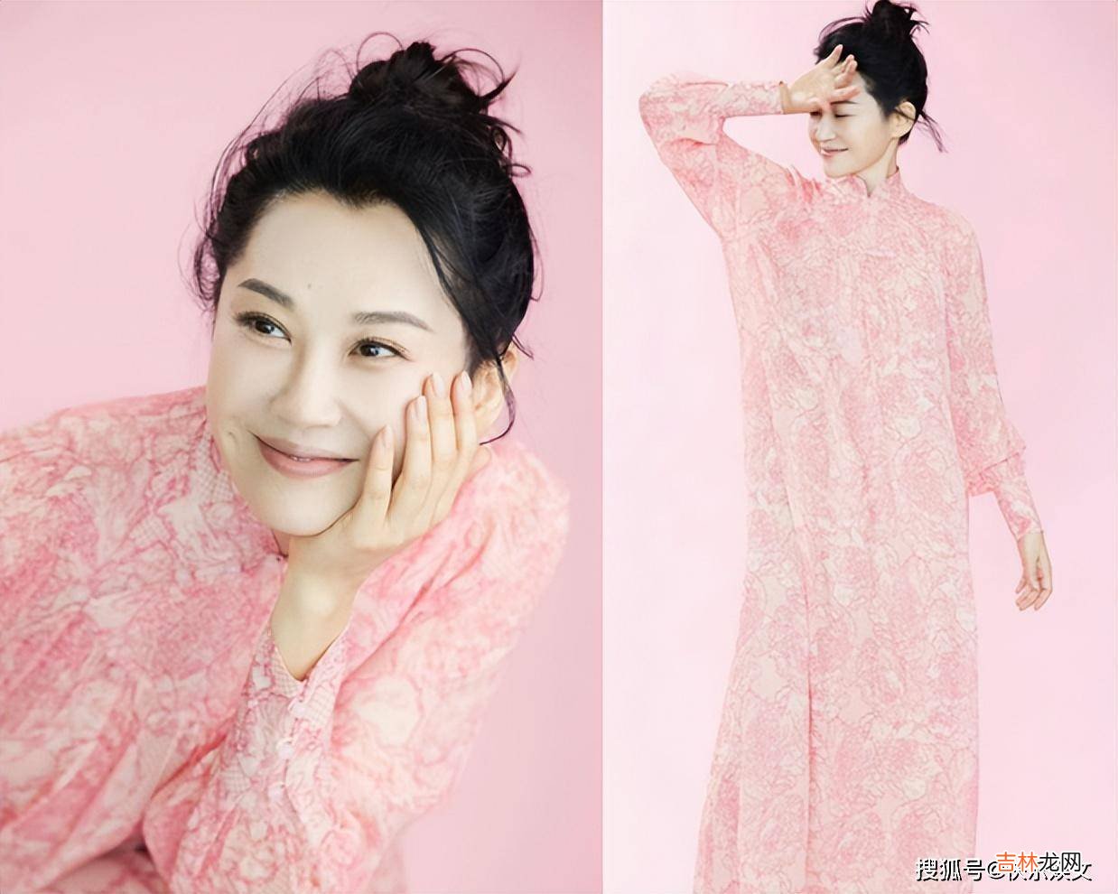 53岁许晴与男友人合影！相处20余年感情深厚，女方笑容甜美可爱