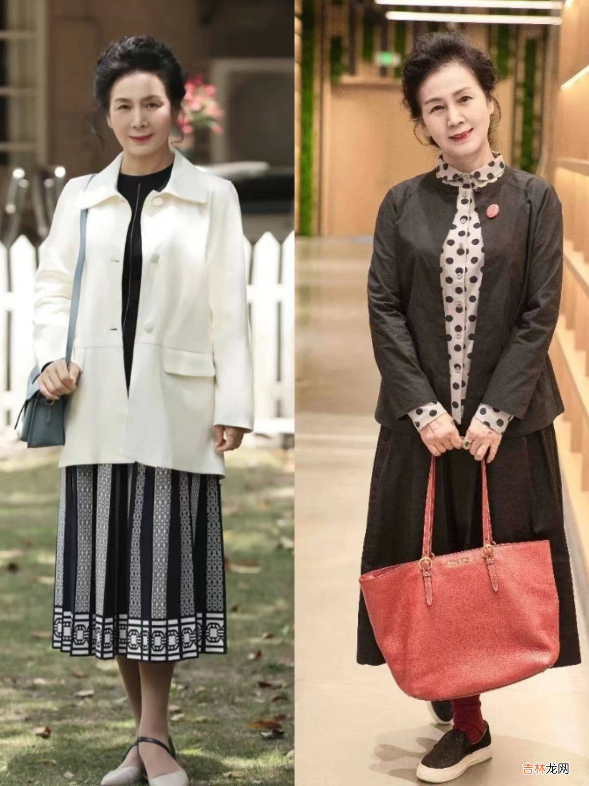 老了之后反而更时髦的女人都在穿什么？除了老年装，下面这些都行