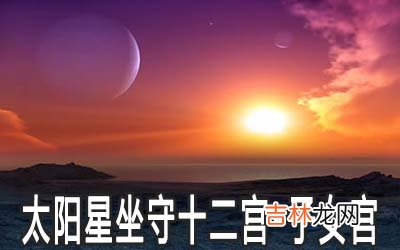 太阳星坐守十二宫：子女宫详解