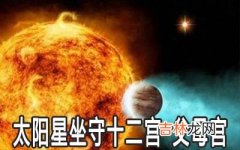 太阳星坐守十二宫：父母宫详解