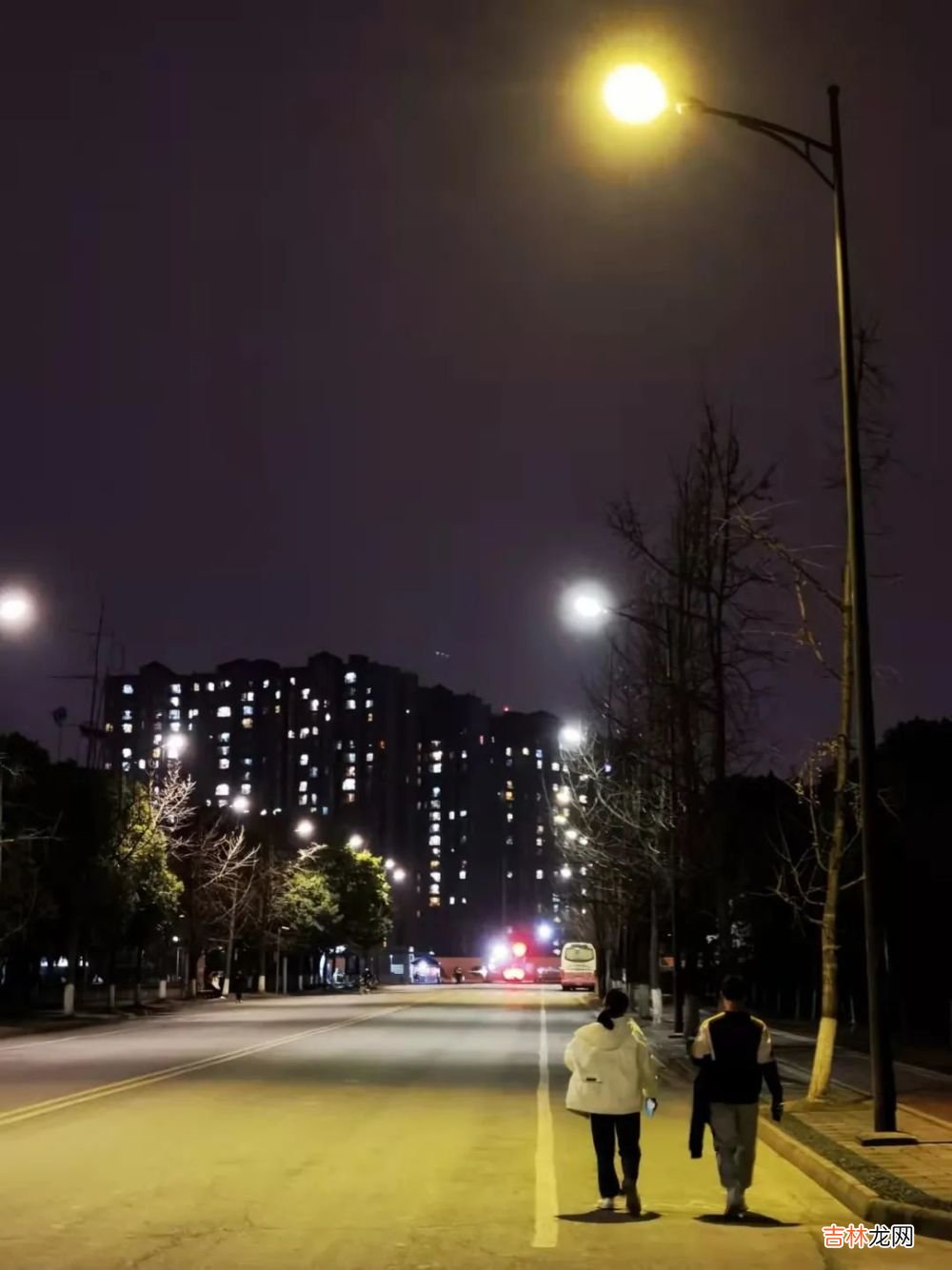 入夜后的四川大学