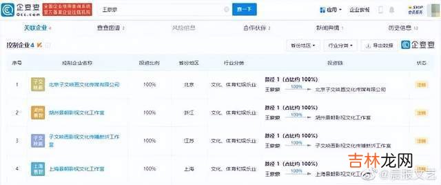 王子文注销四家企业，成立工作室，这是要回归家庭了？