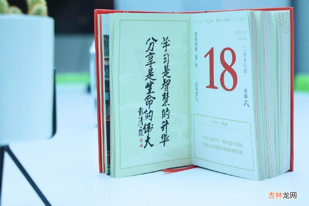 拥有梦想只是一种智力 日精进·智慧日历2023年｜实现梦想才是一种能力