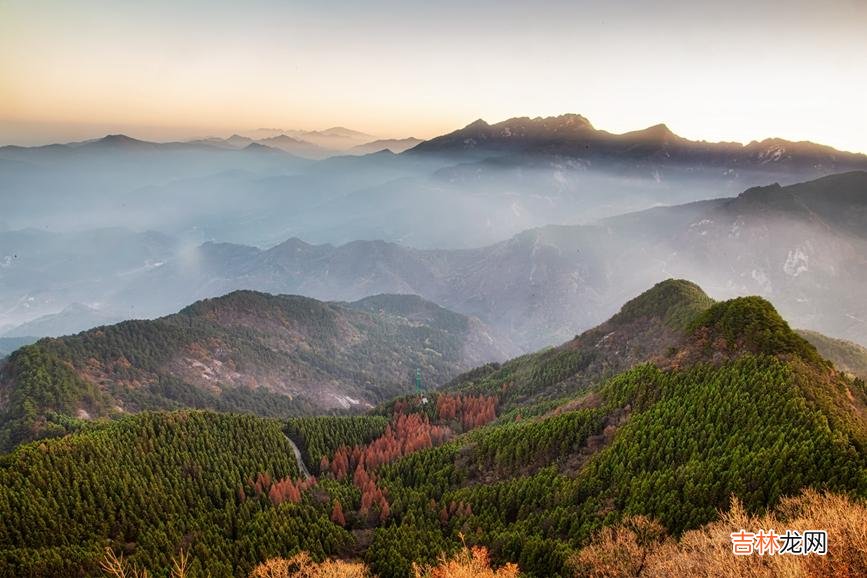 河南商城：冬日黄柏山 秀美如画卷