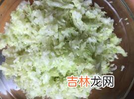 白菜素馅包子怎么调馅好吃