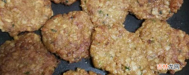 最简单的煎猪肉饼