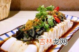 内脂豆腐拌皮蛋怎么做好吃