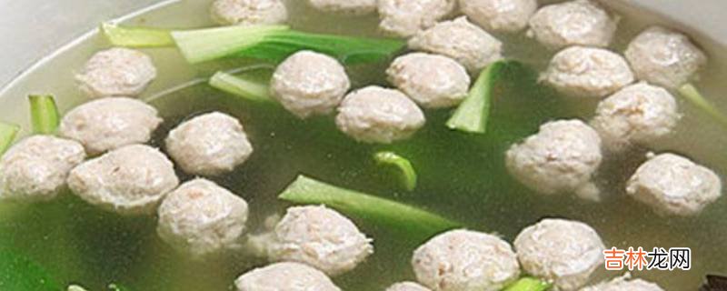 清汆丸子的制作方法