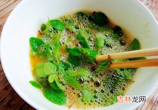薄荷炒鸡蛋怎么做