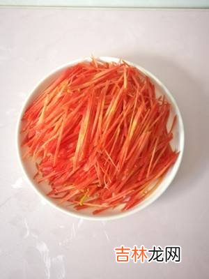 红萝卜丝凉拌怎么做好吃