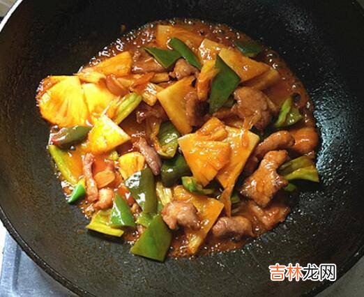 菠萝炒肉怎么做