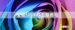 宝骏510手机互联教程?