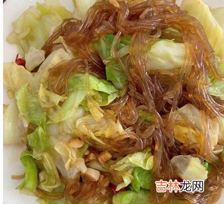 圆白菜和粉条怎么炒