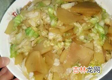 圆菜炒土豆片怎么做