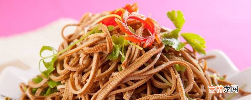 豆腐丝怎么炒最香