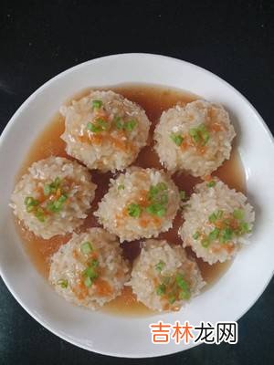 糯米饭肉圆怎样做