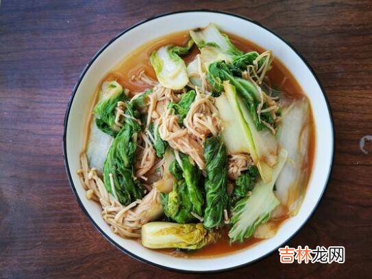 金针菇炒白菜怎么做好吃