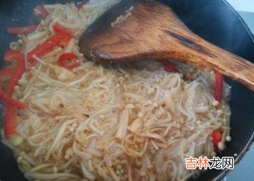 金针菇和肉丝怎么炒
