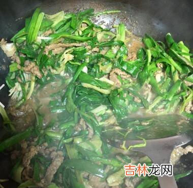 牛肉丝炒大蒜怎么做