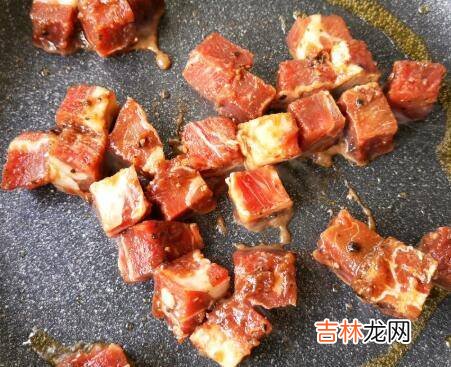 冷冻牛肉粒怎么炒